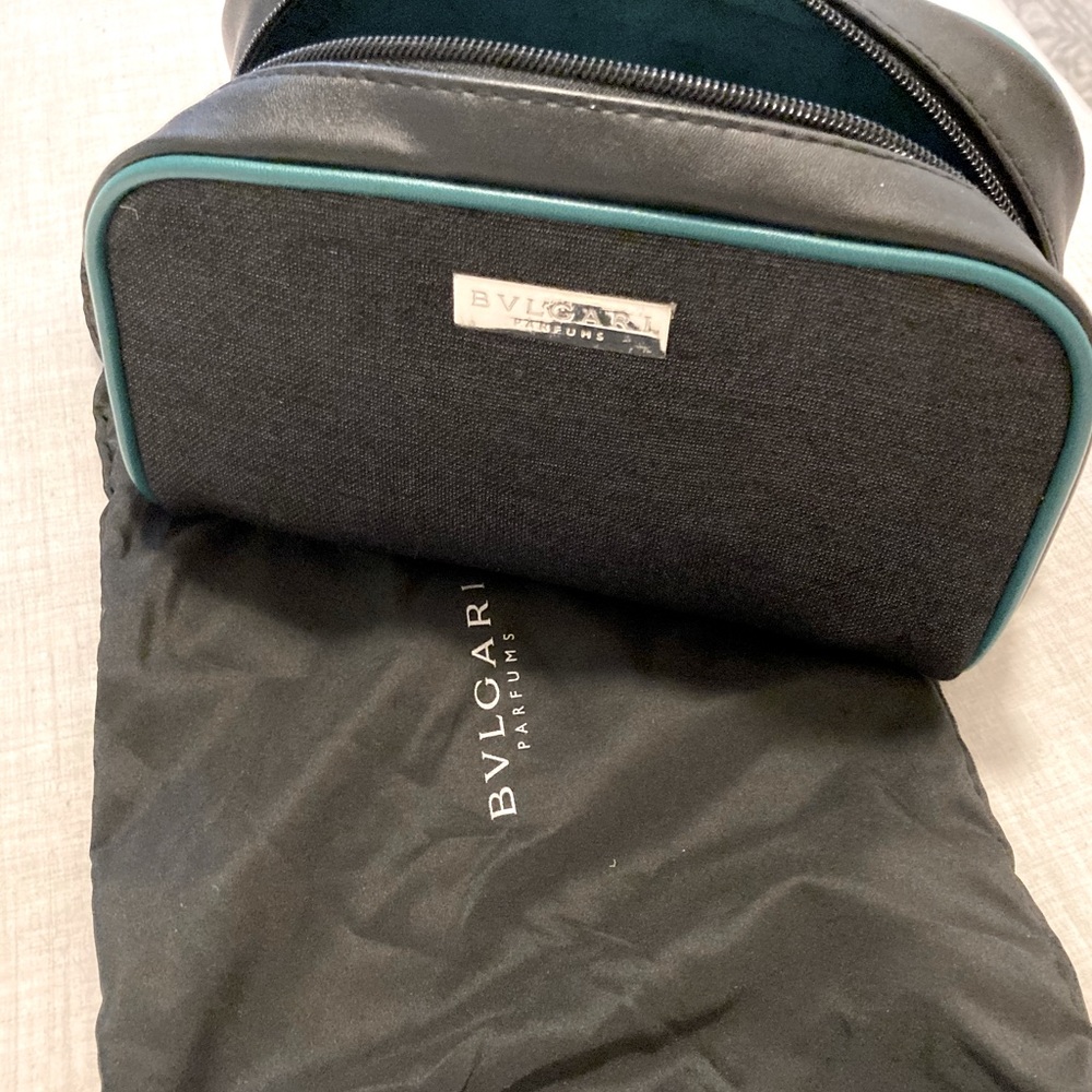 BVLGARI Parfums cosmetic bag with dust bag